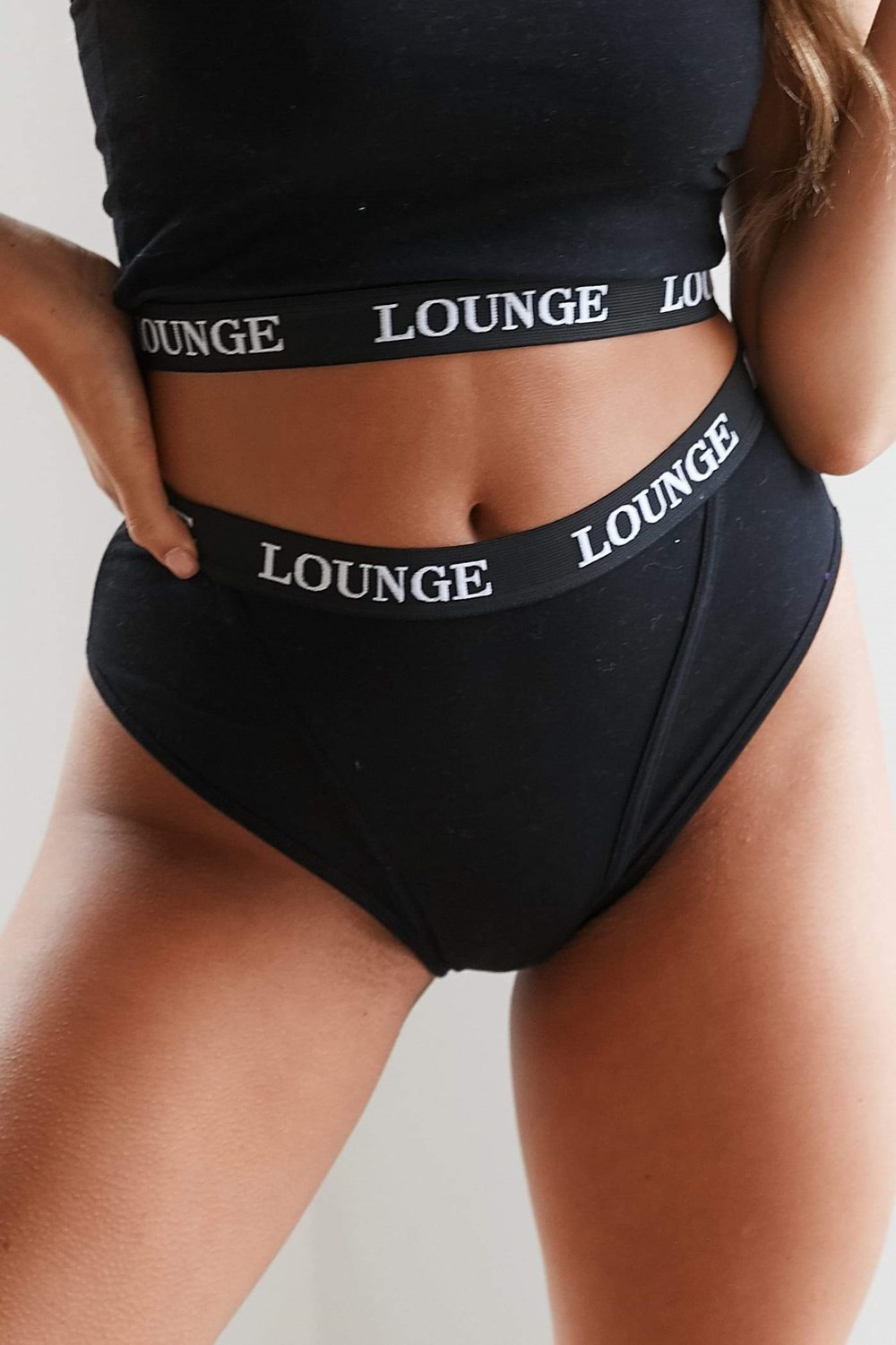 Lounge Underwear Basic Briefs Čierne | MJAKOSV-74