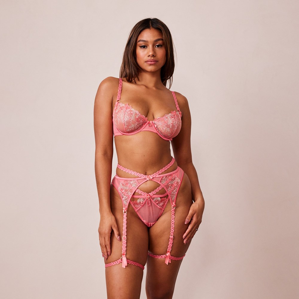 Lounge Underwear Casey Intimates Set Ruzove | OZHSKPL-83