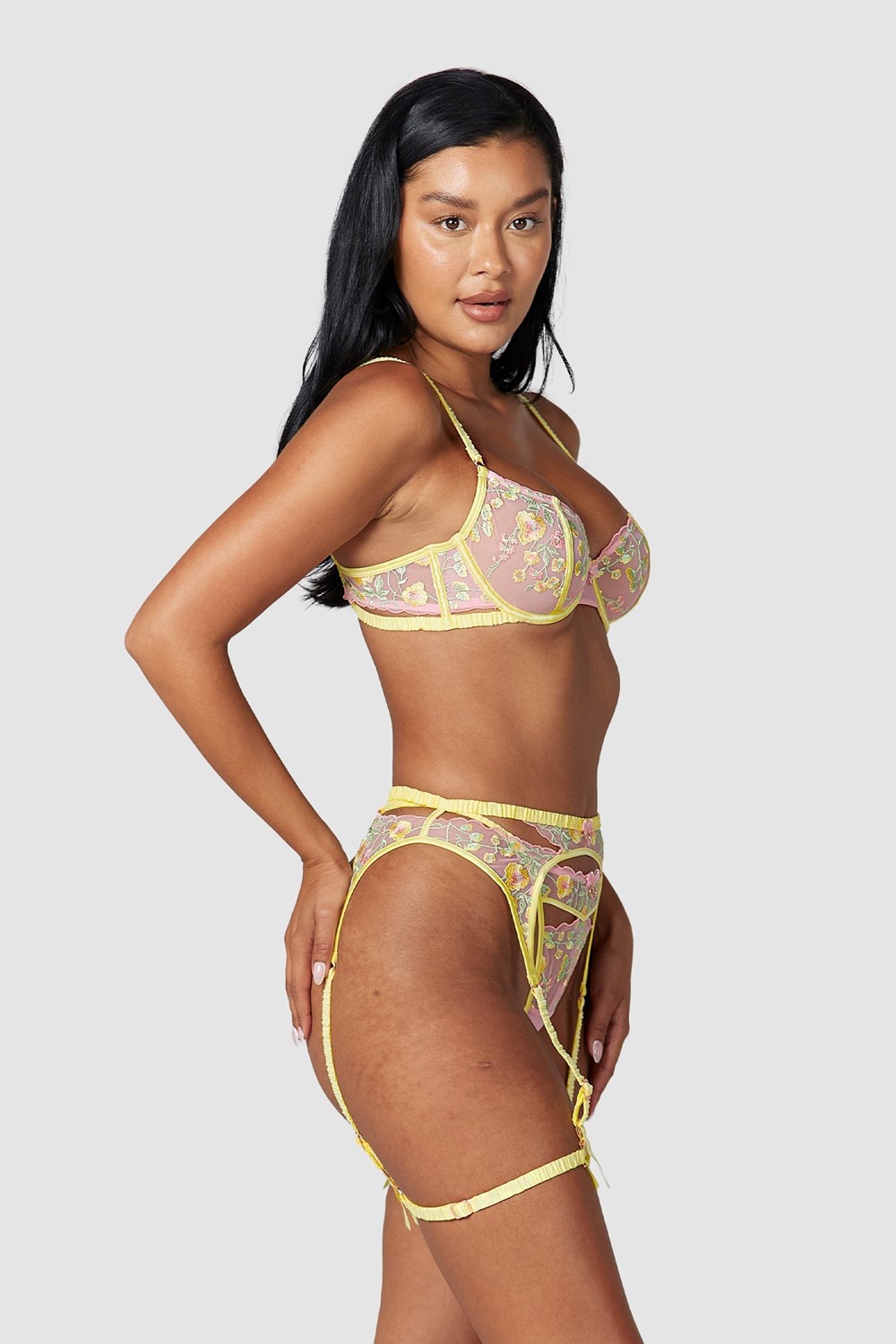 Lounge Underwear Cassia Intimates Set Citrón | PJCARTD-71