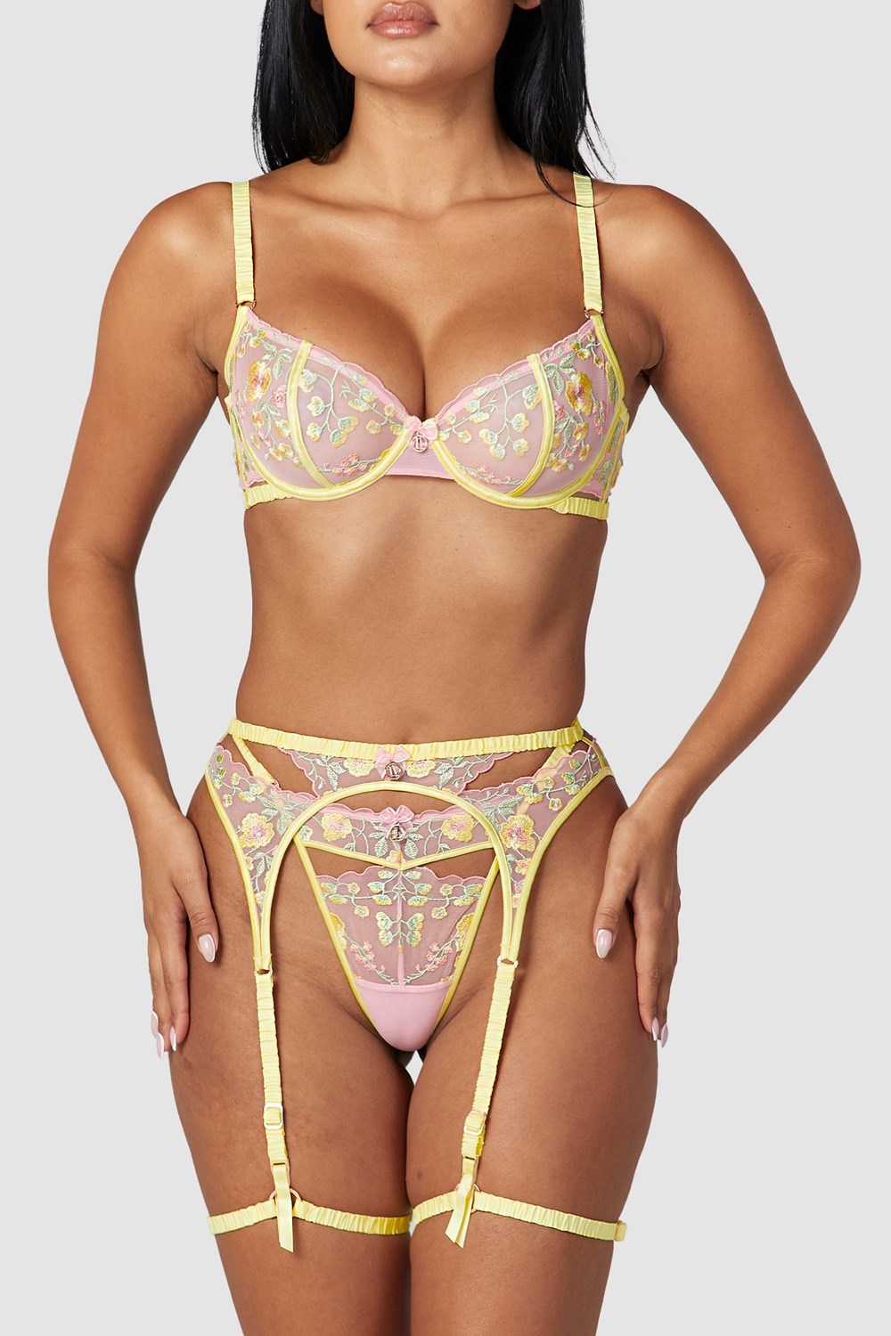 Lounge Underwear Cassia Intimates Set Citrón | PJCARTD-71