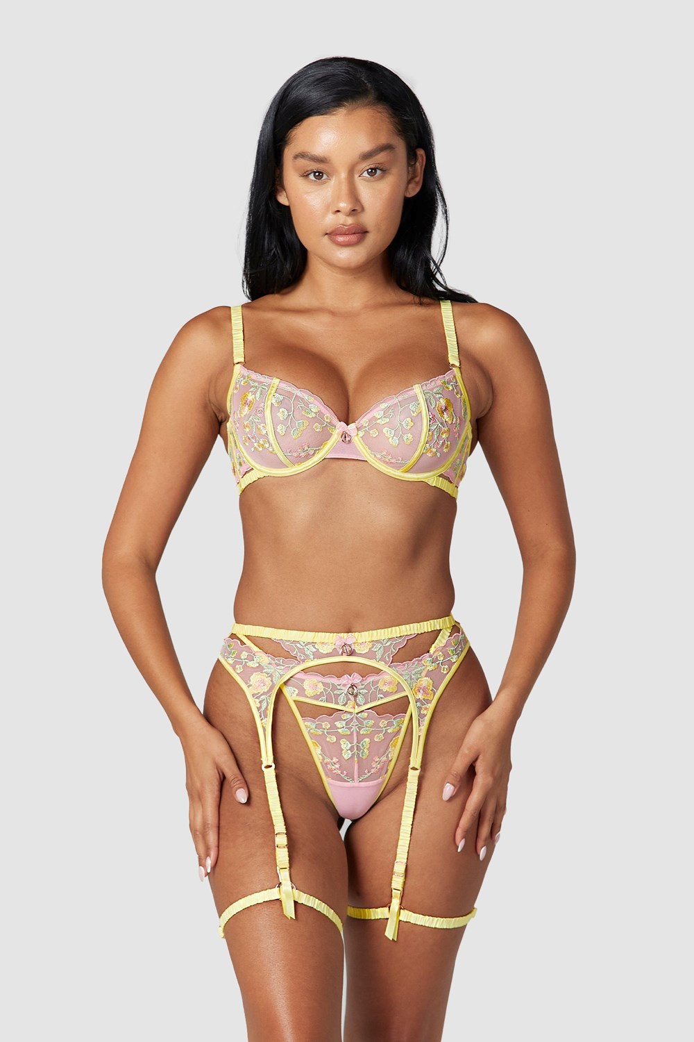 Lounge Underwear Cassia Intimates Set Citrón | PJCARTD-71