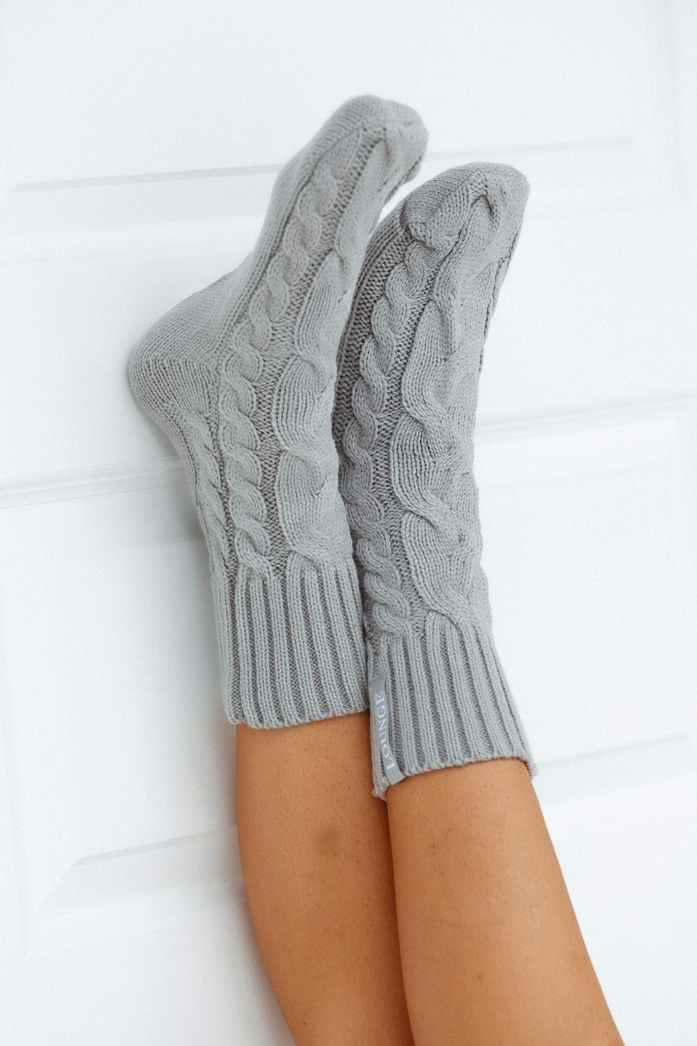 Lounge Underwear Cosy Pletené Socks Siva | UJYXHPB-48