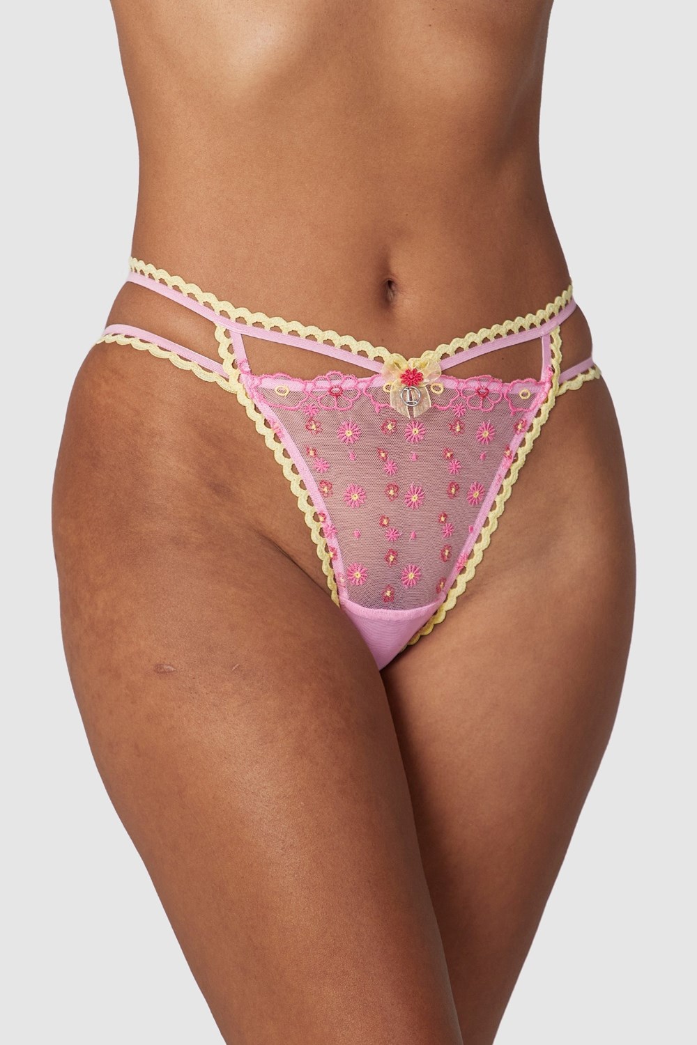 Lounge Underwear Daisy Embroidered Briefs Ruzove | JVQMFWR-90