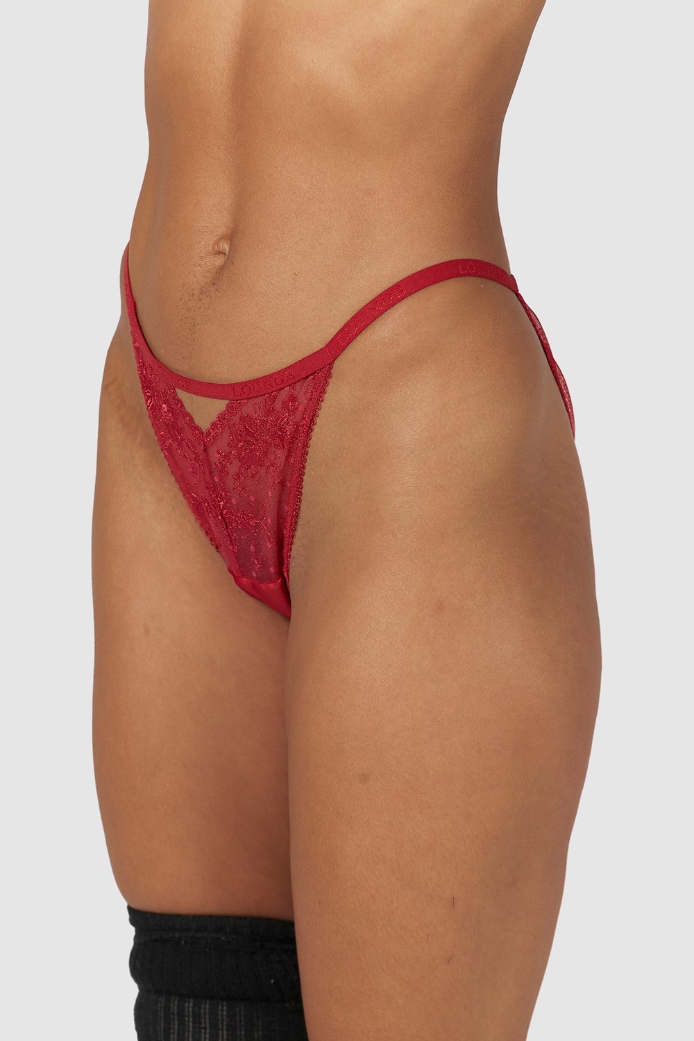 Lounge Underwear Flirt Briefs Bordove | VOLUHJM-53