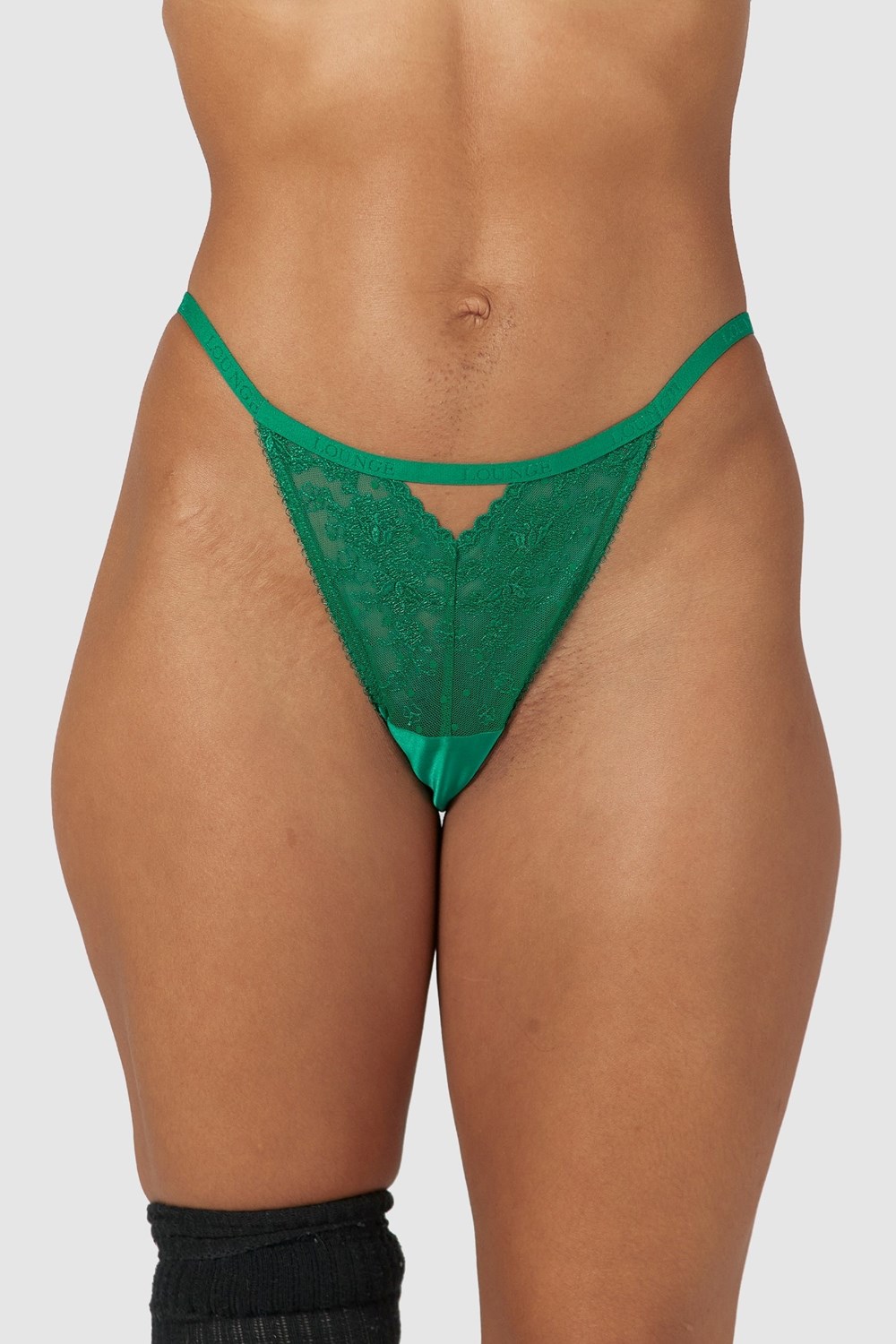 Lounge Underwear Flirt Briefs Emerald | LHRYFVG-70