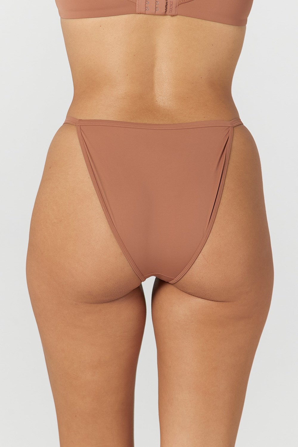 Lounge Underwear Klasické Briefs Mocha | OBHEFIJ-36