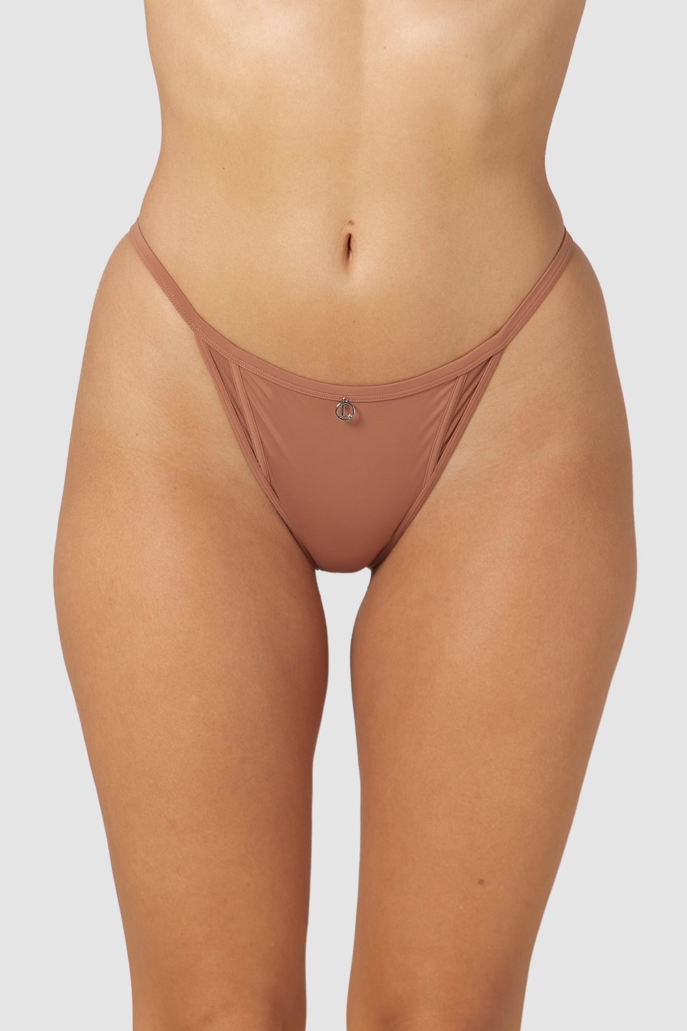 Lounge Underwear Klasické Briefs Mocha | OBHEFIJ-36