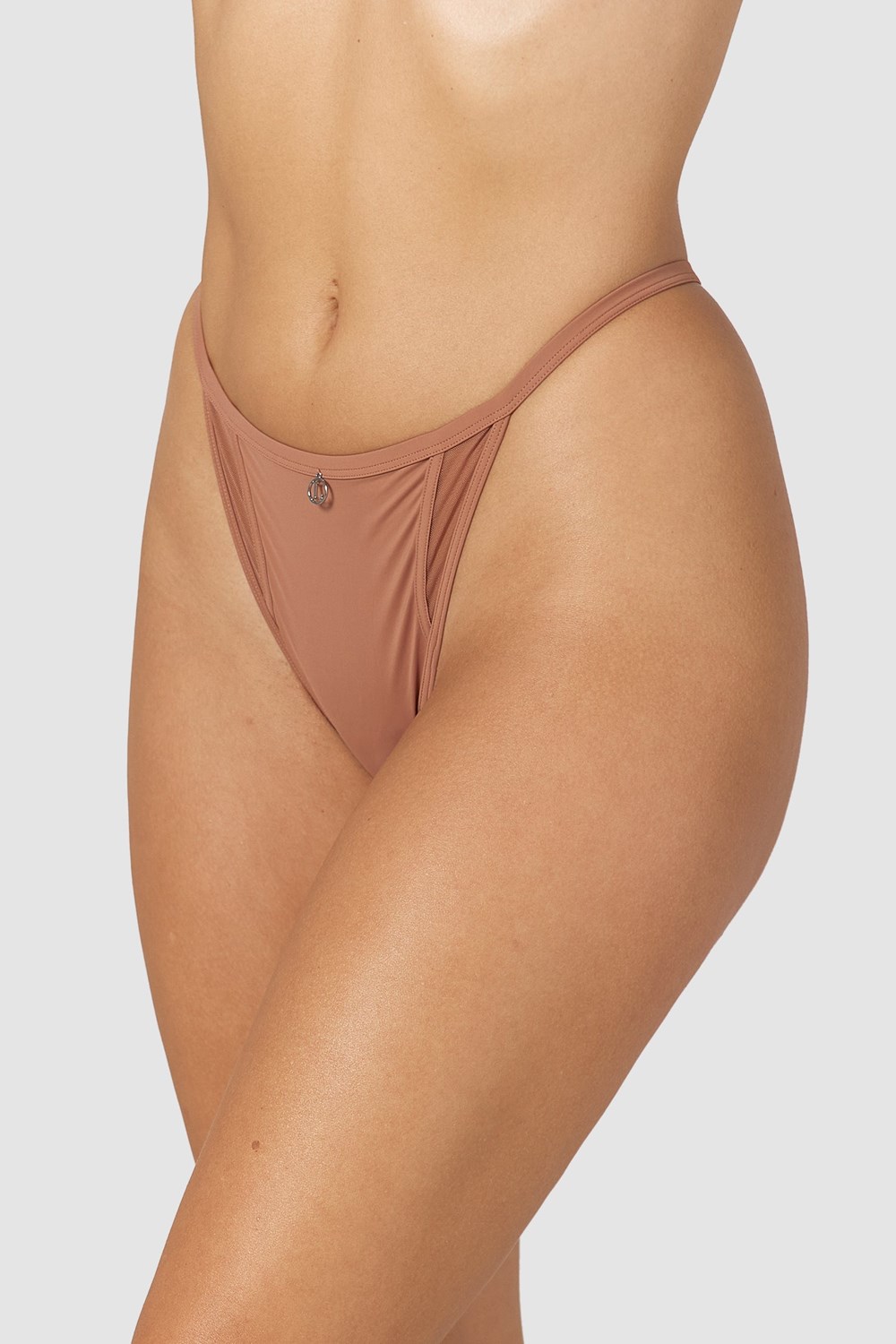 Lounge Underwear Klasické Tanga Mocha | KCEXFHM-42