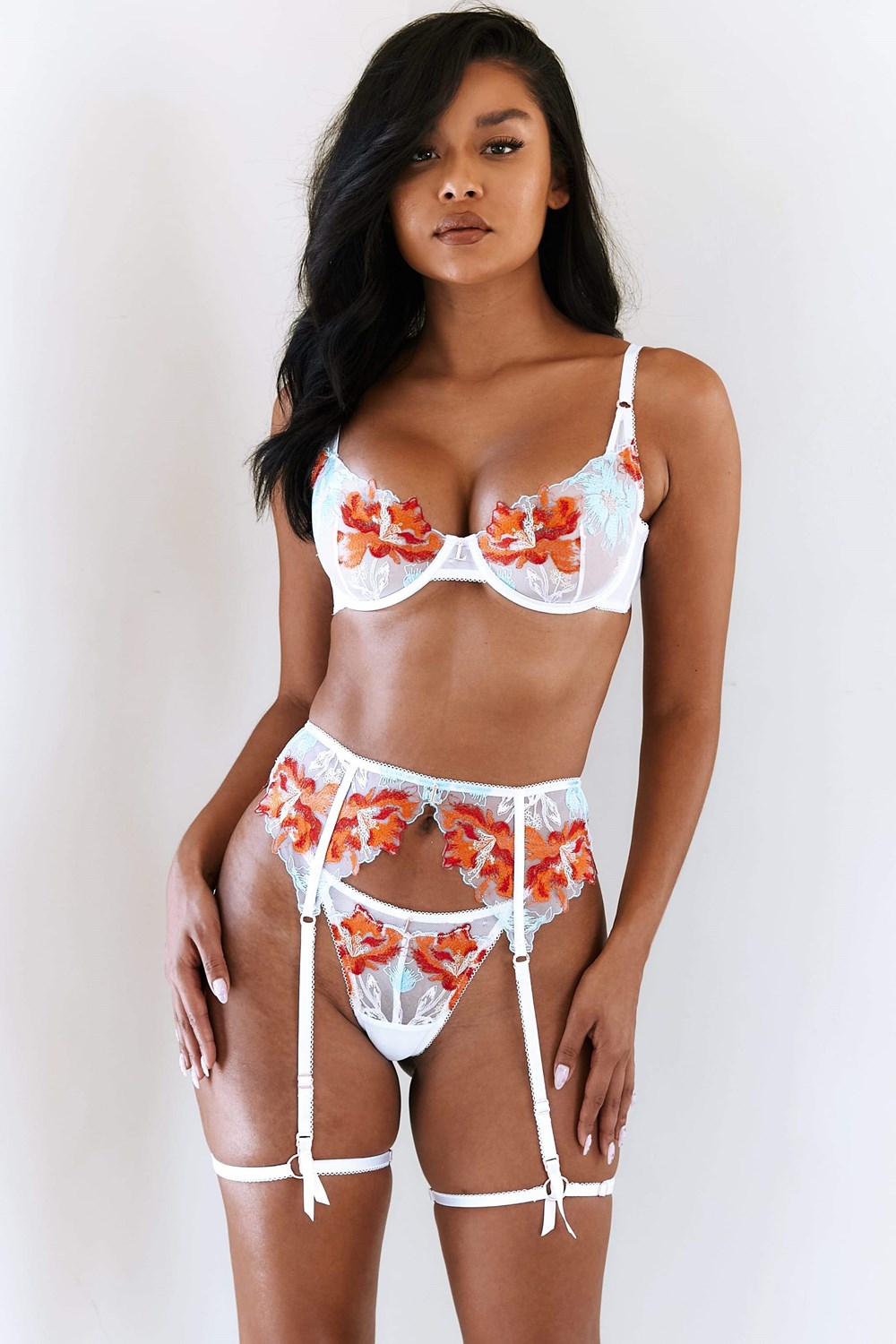 Lounge Underwear Lily Intimates Set Biele | CHBEMPN-97