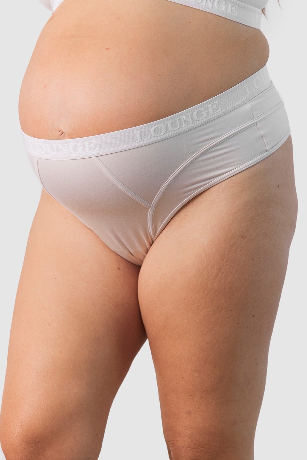 Lounge Underwear Nurture Tanga Krém | PYSKIZH-26