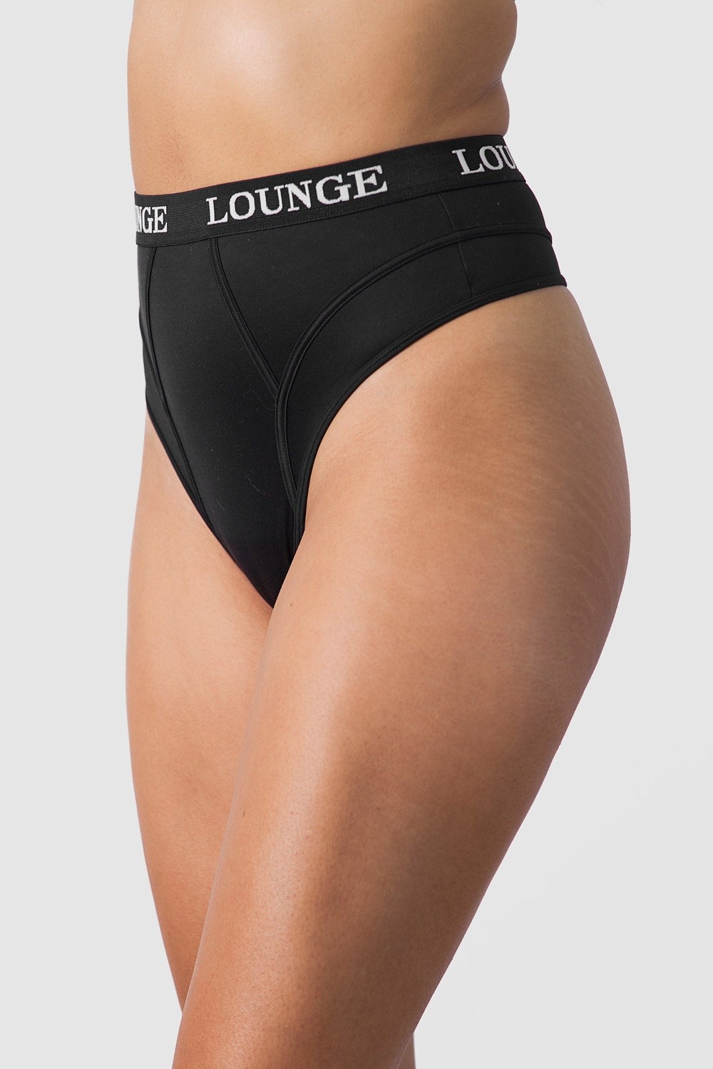 Lounge Underwear Nurture Tanga Čierne | LMNDBUW-43