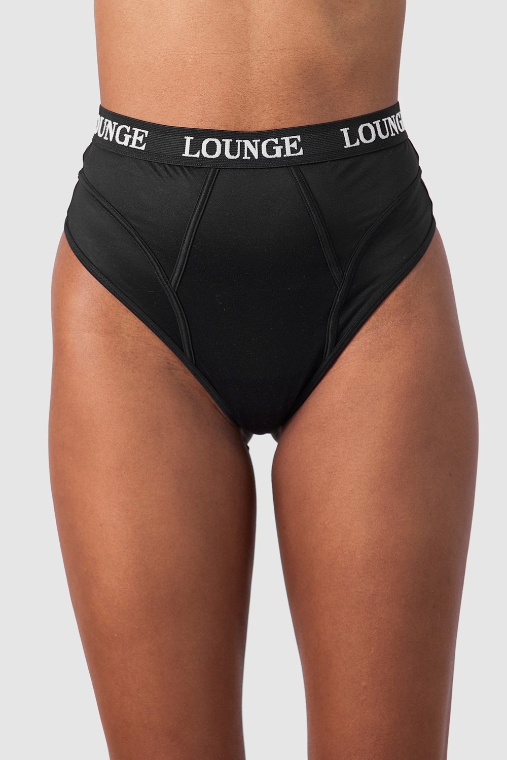 Lounge Underwear Nurture Tanga Čierne | LMNDBUW-43