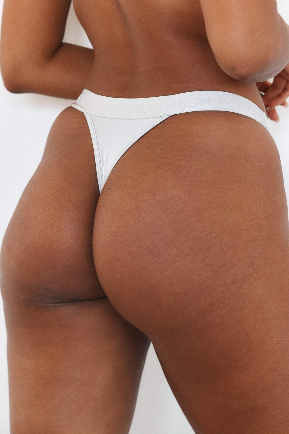 Lounge Underwear Sleek Mindful Tanga Frost | VDMWZSO-27