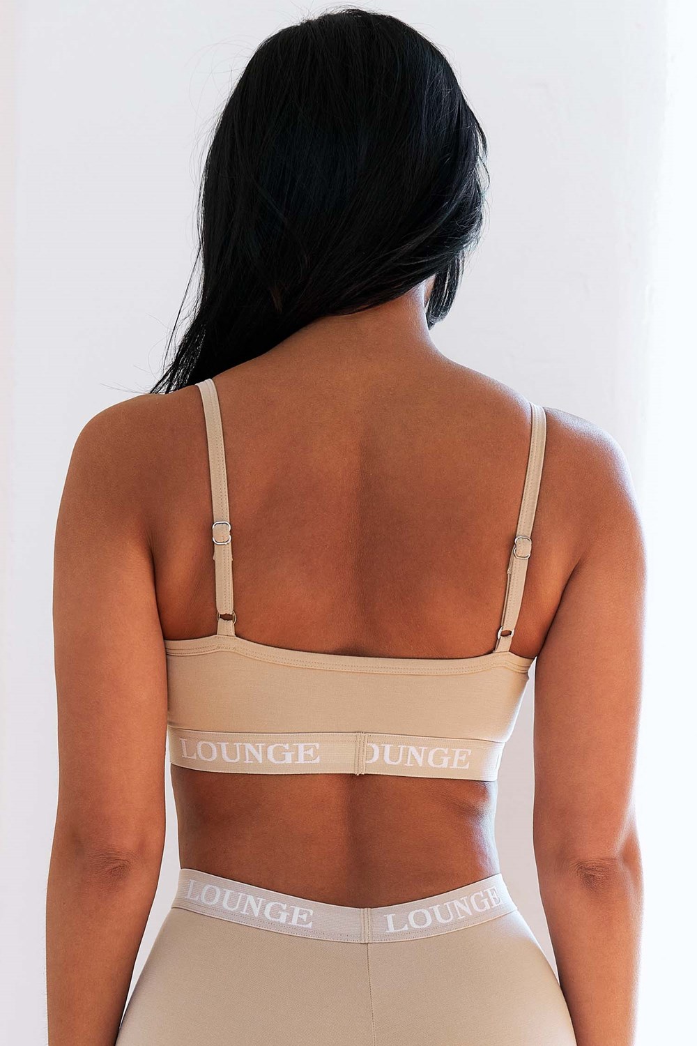 Lounge Underwear Slumber Pajama Bralette Mink | JYPIORS-63