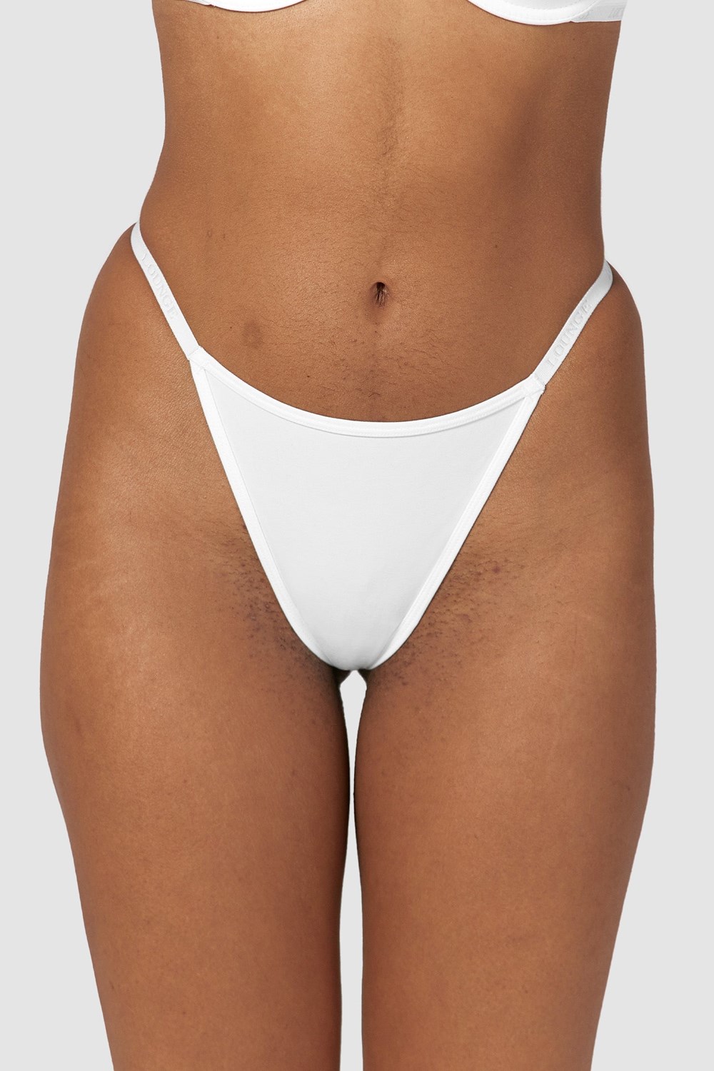 Lounge Underwear Smooth Klasické Tanga Biele | AJYUTEQ-27