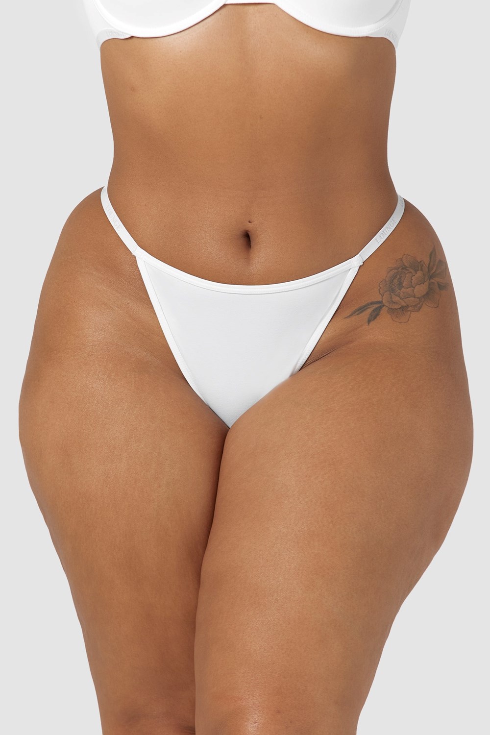 Lounge Underwear Smooth Klasické Tanga Biele | AJYUTEQ-27