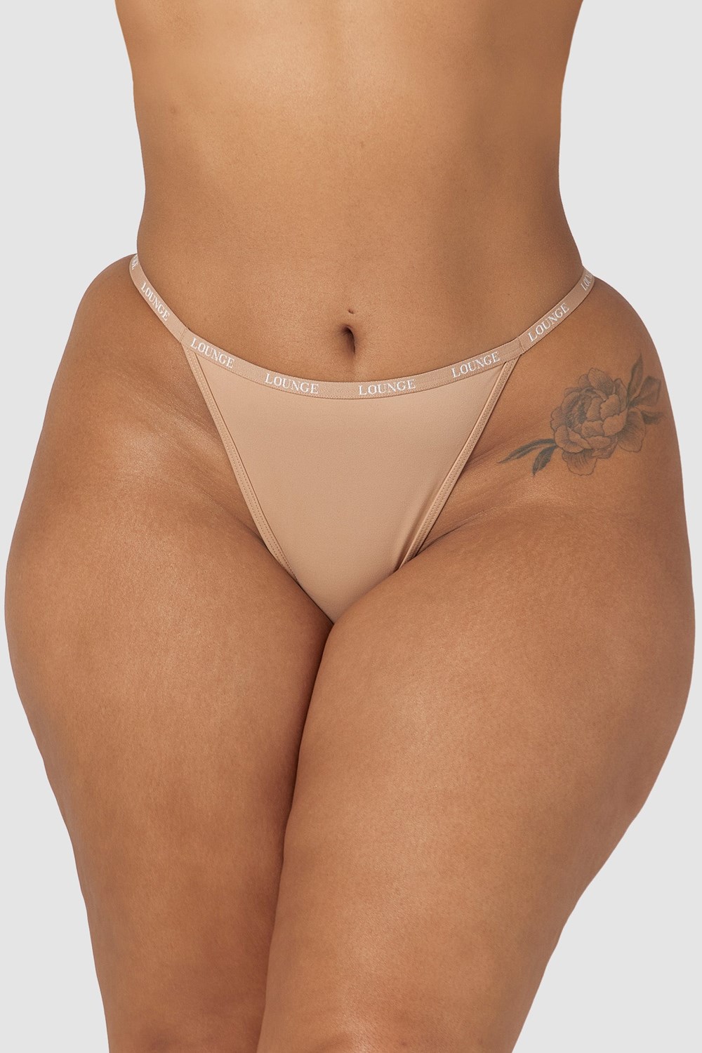 Lounge Underwear Smooth Tanga Honey | MZDHKUF-71