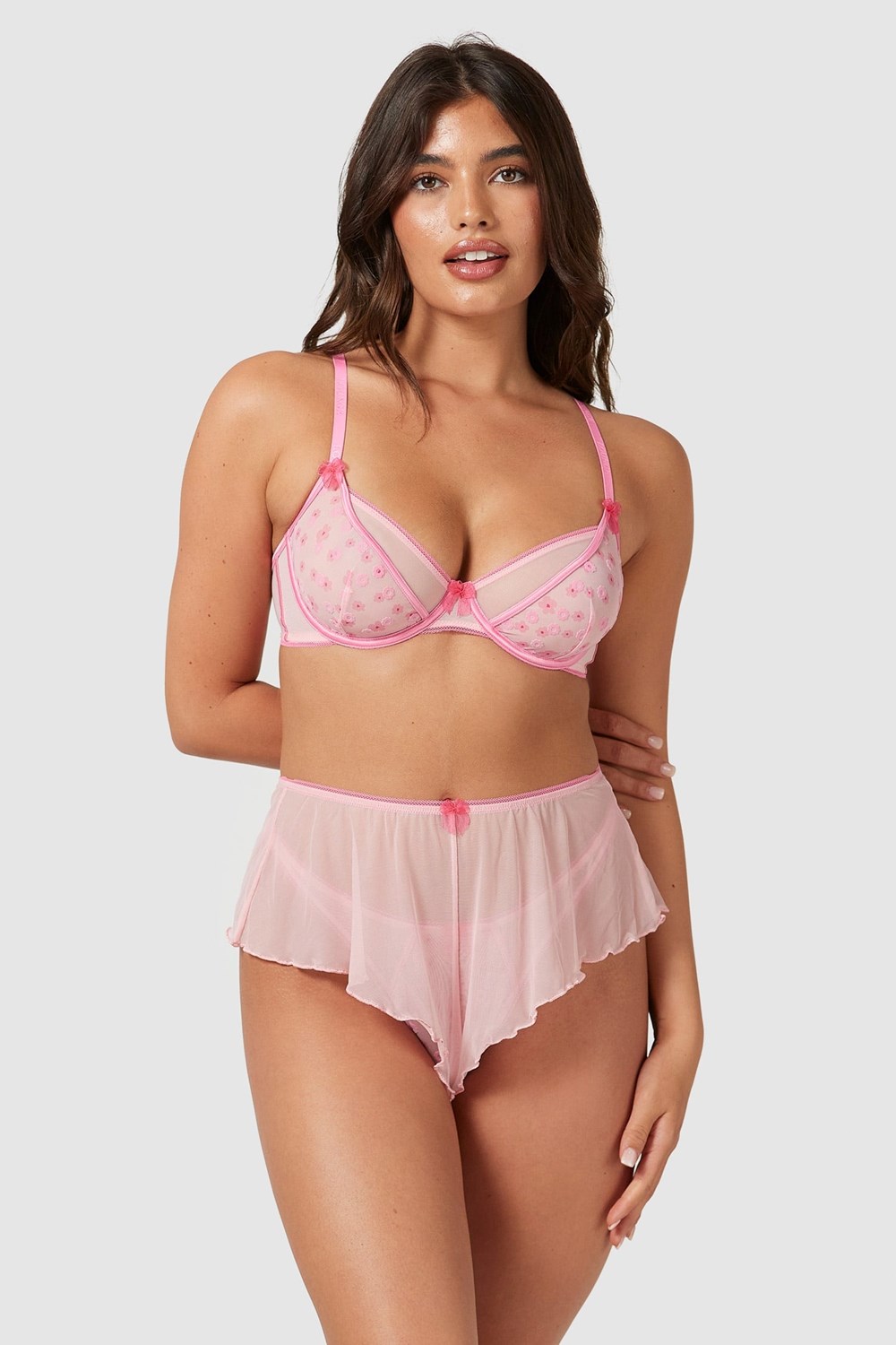 Lounge Underwear Thea Intimates Set Ruzove | KETLDMH-20