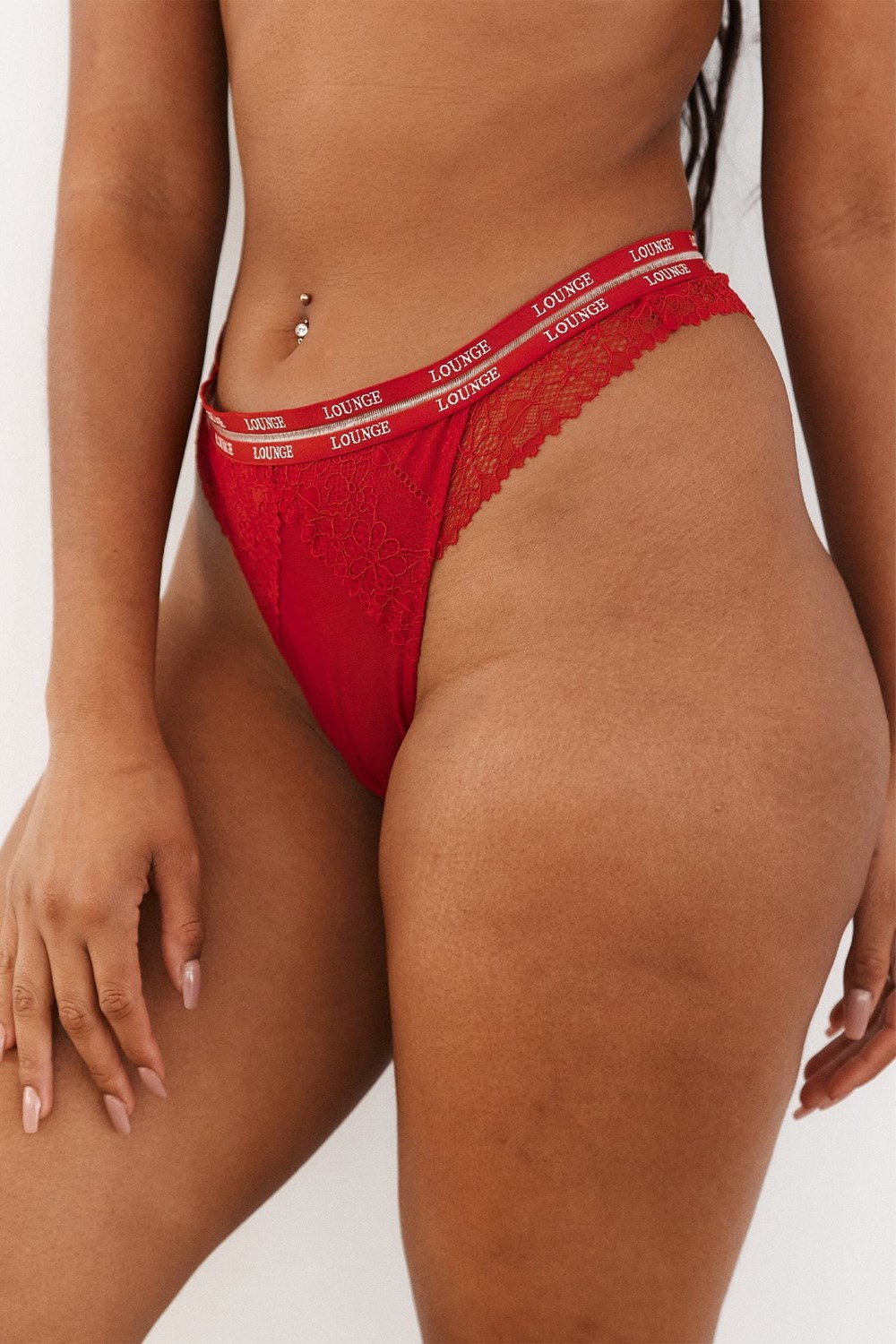 Lounge Underwear Vogue Tanga Bordove | NMGILJC-90