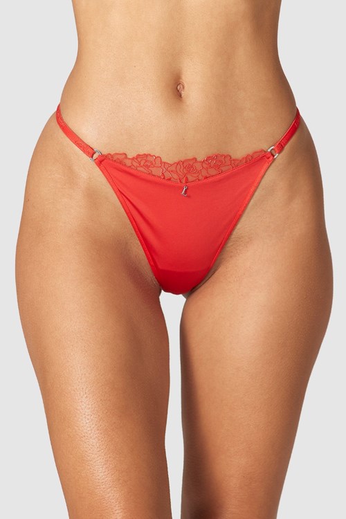 Lounge Underwear Anti-Gravity Tanga Červené | SGBJLRF-83