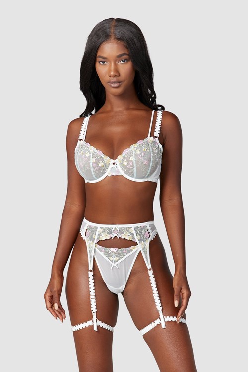 Lounge Underwear Azalea Intimates Set Biele | JYFQBIW-70