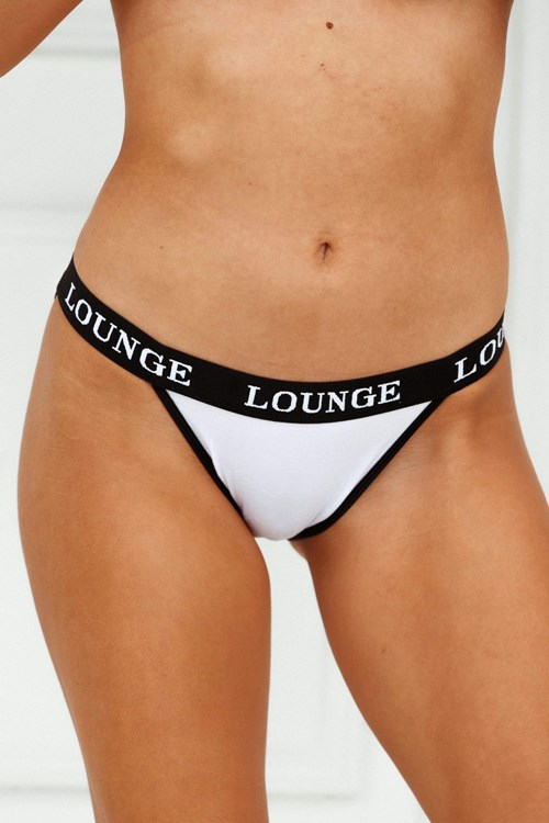 Lounge Underwear Bamboo Triangle Briefs Biele | OHUNZPT-27