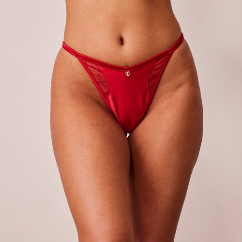 Lounge Underwear Cherish G-string Bordove | THBCZJA-89