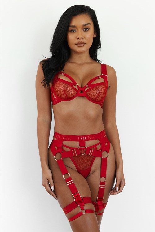 Lounge Underwear Phoenix Intimates Set Červené | AHQPRLX-52