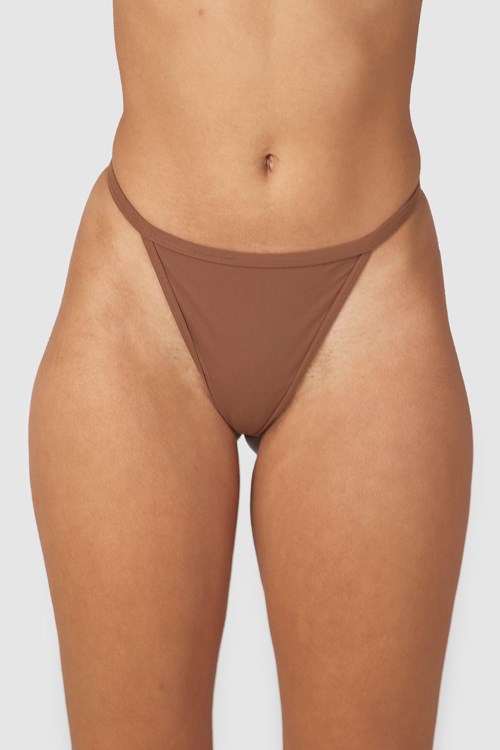 Lounge Underwear Sculpt G-string Chestnut | NZFJSEL-30